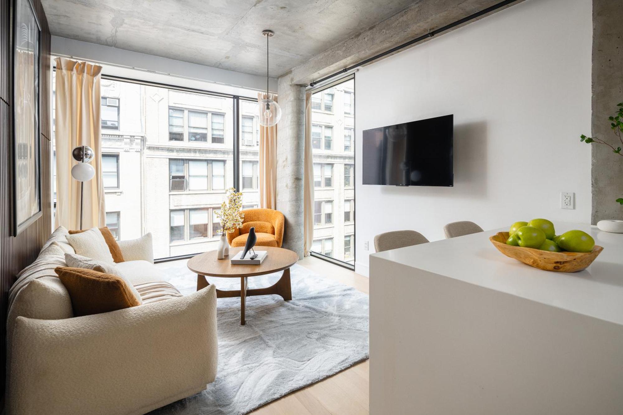 Apartment Stylish Penthouse In Manhattan *